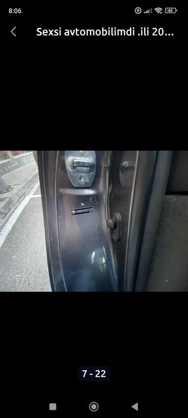 Toyota: Toyota Prius (2-ci nəsil) hibrid hetçbek - Gümüş-boz rəng (dark — 15