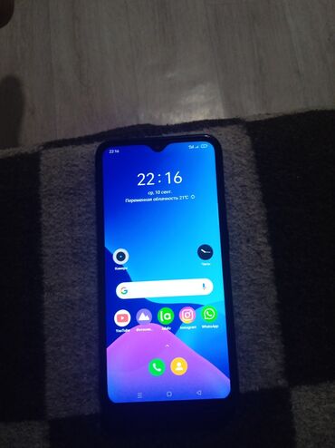 телефон расрочку: Redmi, Redmi 9T, Б/у, 128 ГБ, цвет - Синий, 1 SIM, 2 SIM