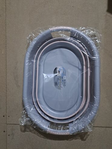 Uşaqlar üçün digər mallar: Slikon vannalar. Turkiyə istehsali paltar sebeti kimi de istifade — 8