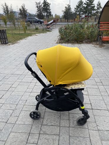 Коляски: Коляска, цвет - Желтый, Б/у — 5