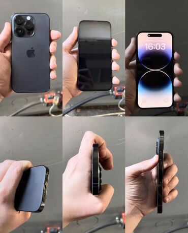iphone 6 в кредит: IPhone 14 Pro, 128 ГБ, Черный, Гарантия, Отпечаток пальца, Беспроводная зарядка