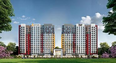 жк токио сити бишкек: 2 комнаты, 52 м² — 4