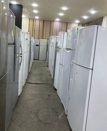 Soyuducular: İşlənmiş 2 qapılı Indesit Soyuducu Satılır, rəng - Ağ — 1