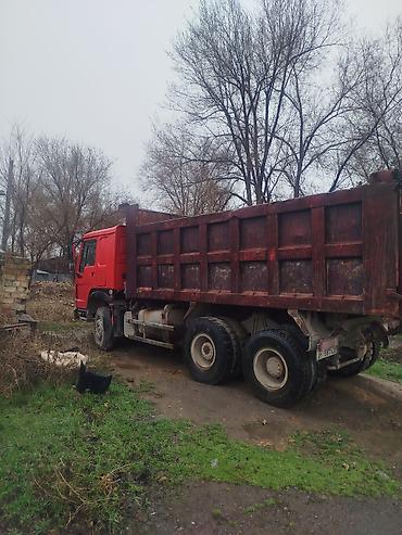 авто миксер бетона купить: Самосвал 6x4, красная кабина, стальной кузов повышенного объёма — 4