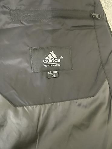 мужские пиджак: Мужская куртка, 3XL, Adidas, Новый, цвет - Черный, Самовывоз — 2