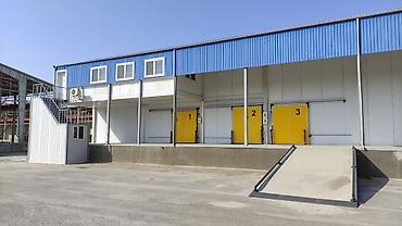 Kommersiya daşınmaz əmlakı: 6 soyuducu depo 525m² _108.5m² ×4_ _45.5m² ×2_ 203m² panduslar — 1