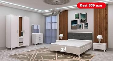 кровать: 🛏 Yataq dəsti – sifarişlə hazırlanır 🎨 Rəng seçimi mövcuddur 📦 Dəstə — 1