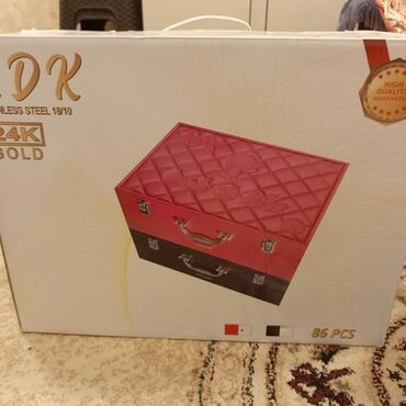 Çəngəllər: Çamadan çəngəl bıçaq dəsti 86 predmetidir. yenidir. İşlənməyib — 8