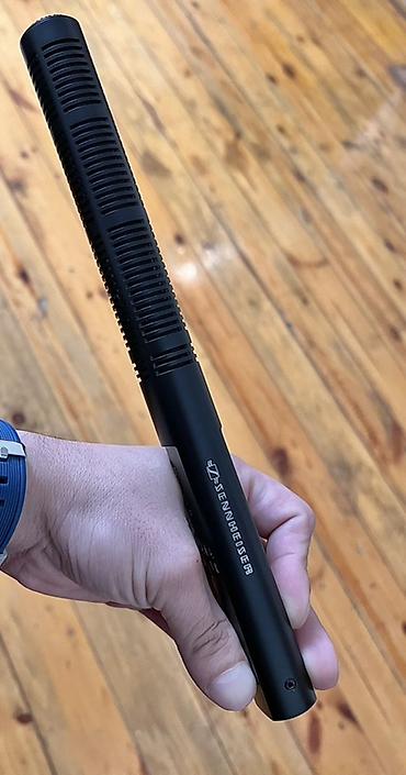 cəkilis: Sennheiser MKH 60 P48 – professional short shotgun mikrafon uzaqdan — 5