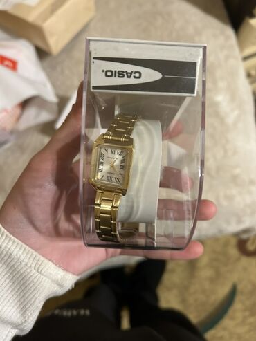 чай для похудении из египта на 100 оригинал: Наручные часы, Casio, цвет - Золотой