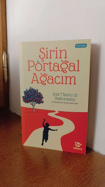 Şirin Portağal Ağacım əsəri / Kitabın əlavə olaraq səhifə ayırıcısı da