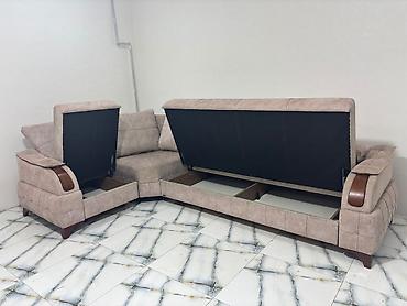 rasladuska qiymeti: Künc divan 1 ildir alınıb fabrik malidir.Acilan ve bazali Qiymet 550 — 5