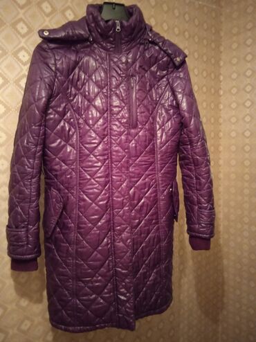 балоневое пальто: Сапоги, цвет - Фиолетовый
