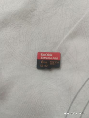 SanDisk Extreme PRO microSDHC yaddaş kartı - Tutum: 8 GB - Model