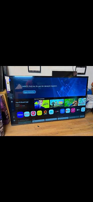 supra tv: Smart TV – webOS Hub ilə - Təxminən 55–65 düym böyük ko ekran (nazik — 1