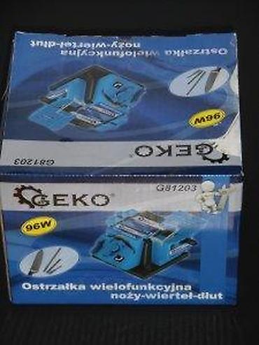 Električne brusilice: GEKO G81203 – multifunkcionalna električna brusilica/oštrač Opis: - — 14