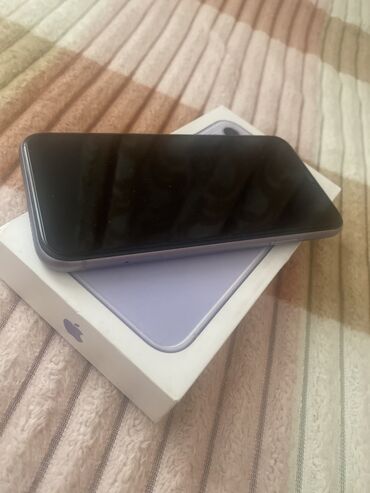 телефон fly e141 tv: IPhone 11, 64 ГБ, Deep Purple