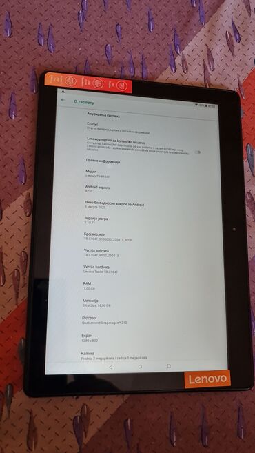 Ostale igre i konzole: Tablet kao nov 10 inca, sve radi sve otvara sve podrzava — 11