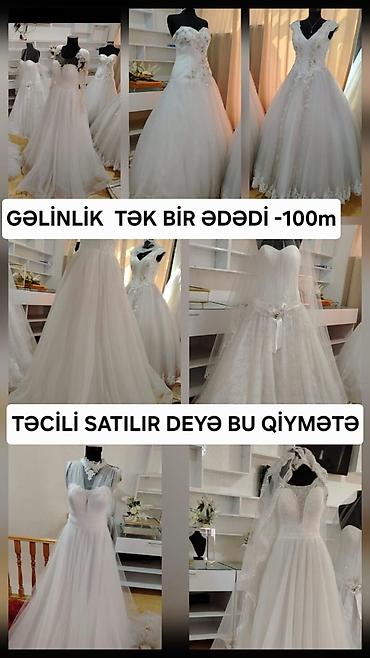Toy paltarları və aksesuarları: Məhsul: Gəlinliklər (bir neçə model) Xüsusiyyətlər: - Klassik ağ — 1