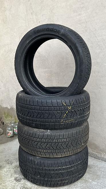 зимнее: Шины 245 / 45 / R 19, Зима, Б/у, Комплект, Легковые, Китай, Tourador — 1
