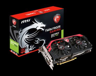 Videokartlar: Videokart MSI GeForce GTX 760, < 4 GB, İşlənmiş