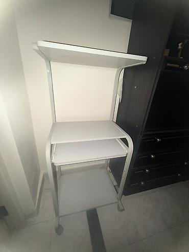Düz masa, Polkalı, Siyirməsiz, Metal, Zəmanətsiz, Kredit yoxdur