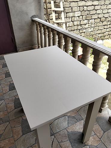 Mətbəx masası, Yeni, Açılmayan, Laminat, Dördbucaq masa