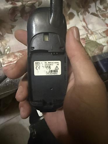 şekiller profil: Siemens C35 (retro GSM telefon) - Model: Siemens C35 (arxa etiketdə — 2