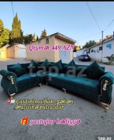 Divanlar: Künc divan, Yeni, Açılan, Bazalı, Parça, Şəhərdaxili pulsuz çatdırılma — 8