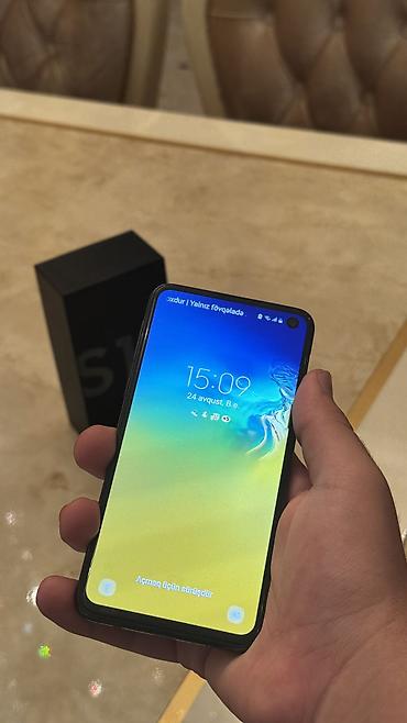 quba ikinci el: Samsung Galaxy S10e, 128 GB, rəng - Qara, Düyməli, Sensor, Barmaq izi — 9