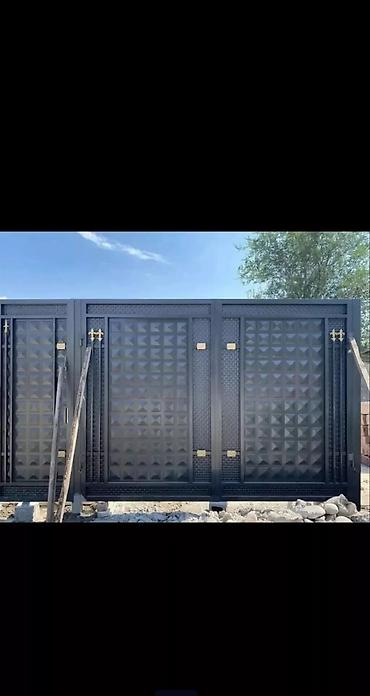 Металлические заборы: Металлические ворота и секции ограждения в современном стиле - Типы — 6