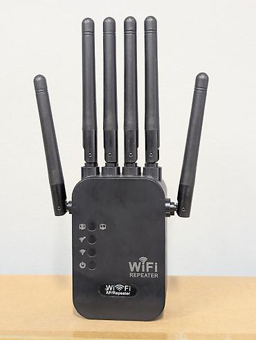 интернет усилитель: Wi‑Fi репитер/AP Двухдиапазонный усилитель сигнала Wi‑Fi с шестью — 1