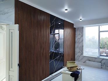 Поклейка обоев: Услуги ремонта домов квартир — 11