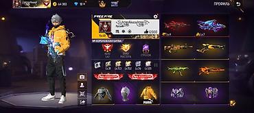 Значки: Игровой аккаунт Free Fire Основные данные: - Ник: O_N_A_R_K_O_Z™ / — 8