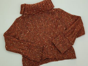Swetry: Sweter M (EU 38), stan - Bardzo dobry, wzór - Jednolity kolor, kolor - Brązowy