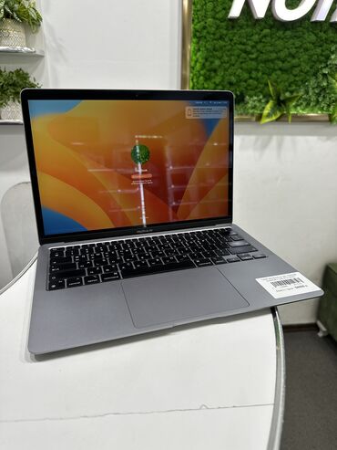 air m2: Ультрабук, Apple, 8 ГБ ОЗУ, 13.3 ", Б/у, Для работы, учебы, память SSD