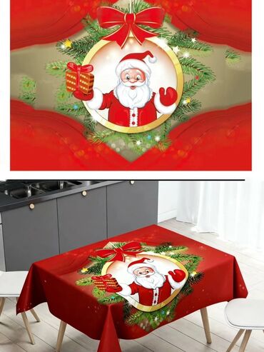 Kuhinjski tekstil: Stolnjak, Novo, bоја - Crvena — 1