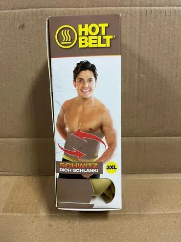 Rekviziti za vežbanje: #2202 Pojas za mršavljenje HOT BELT Germany; Materijal: NEOTEX; — 1