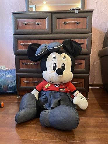 резиновый члены: Большая мягкая игрушка Minnie Mouse - Высота: примерно 80–100 см — 1