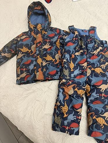 детиский ххх: Детский зимний комплект для мальчика: куртка + полукомбинезон/брюки — 1