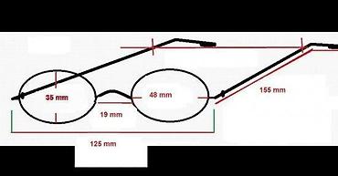 Naočare: Vintage OLD OVAL Germany SEMI diptrijski ram. ORIGINAL. OLD OVAL Criai — 13
