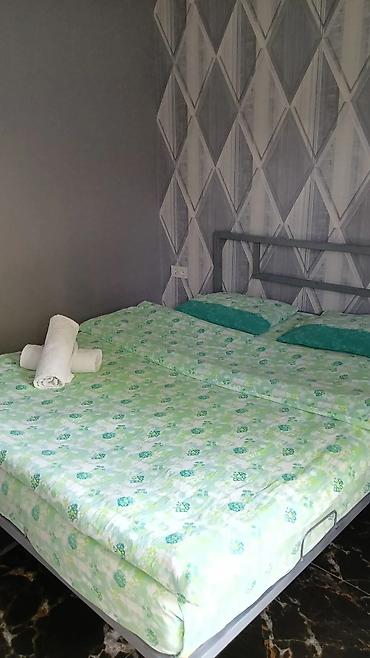hostel osh: 1 комната, Восток-5 мкр, Душевая кабина, Постельное белье, Кондиционер — 3