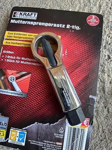 Sečice: Razbijač matica / sekač matica za uklanjanje zarđalih i blokiranih — 10