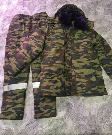 военный комуфляж: Зимний утеплённый костюм-спецодежда ALPHATEX 312: куртка + брюки в