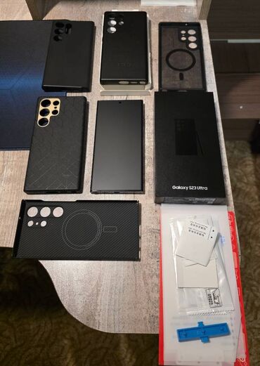 360 очки: Samsung Galaxy S23 Ultra, түсү - Кара, 2 SIM, eSIM