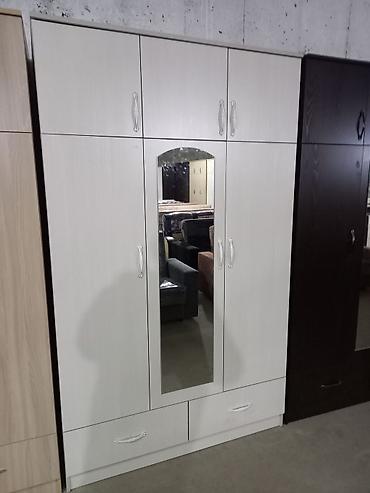 standing mirror: Шифоньер, шкаф для одежды, Новый, Прямой, ЛДСП — 3