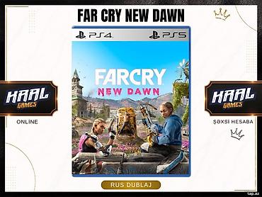 ps4 oyun: PS4, PS5 üçün "Far Cry New Dawn" oyunu 👑 PS4 və PS5 üçün Far Cry New — 1
