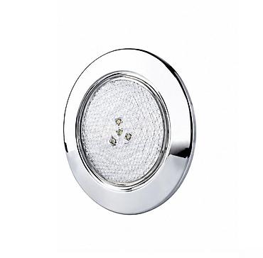 ledlər: 18W Аğ LED hovuz lampası, AİSİ 316 paslanmaz çərçivə, Ø102 mm, Ø63 — 1