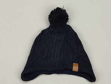 czapka pilotka dla dziewczynki: Hat, H&M, 8 years, 55-58 cm, condition - Good