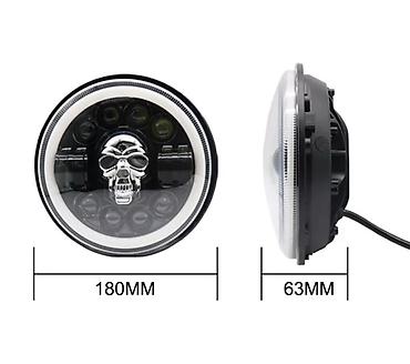 gaz 63: Məhsul: Dairəvi LED faralar (off‑road/SUV/Jeep üçün) - Ölçü: 7 düym — 1